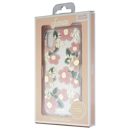 Sonix Clear Coat Series Hard Case for Apple iPhone Xs/X - Southern Floral/Clear