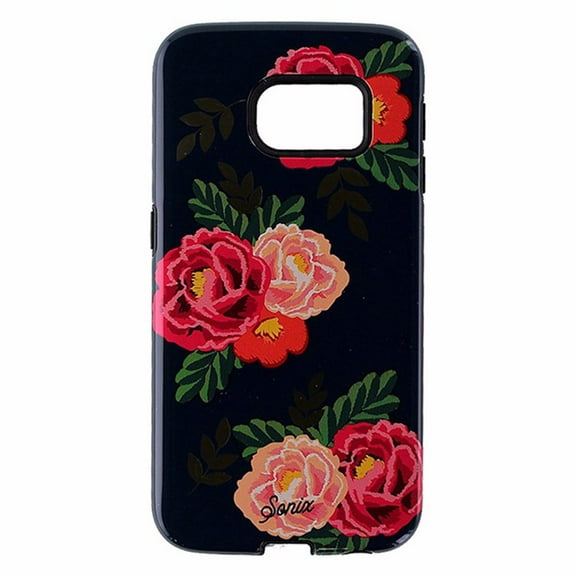 Sonix Inlay Series Case for Samsung Galaxy S6 Edge - Navy Blue / Black / Lolita