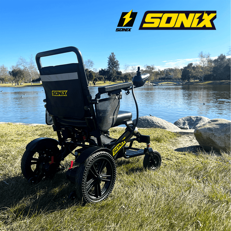 (美品)REXXAM PowerREX-S100 /27cm Sonix M15X - Premium Lightweight Electric Wheelchair | Luxurious