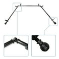 thumbnail image 1 of Sonja 13/16" Bay Window curtain rod 20"-36", 38"-72" - Black,(ABay-17-2), 1 of 4