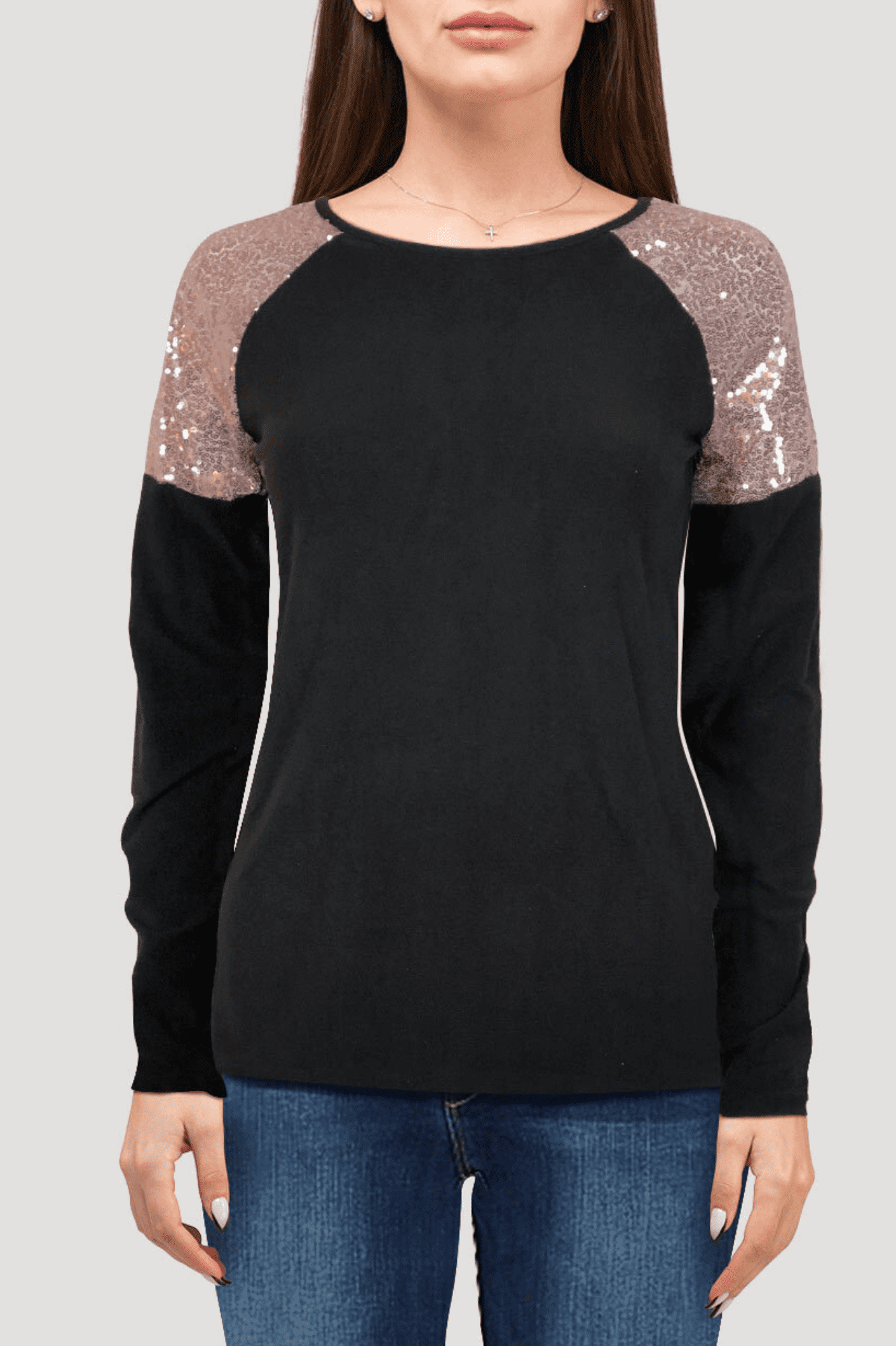 Chemisier Sonja Marohn En Laine Et Coton - Taille 44 Gris - Boutons Assortis - Très Bon état Occasion