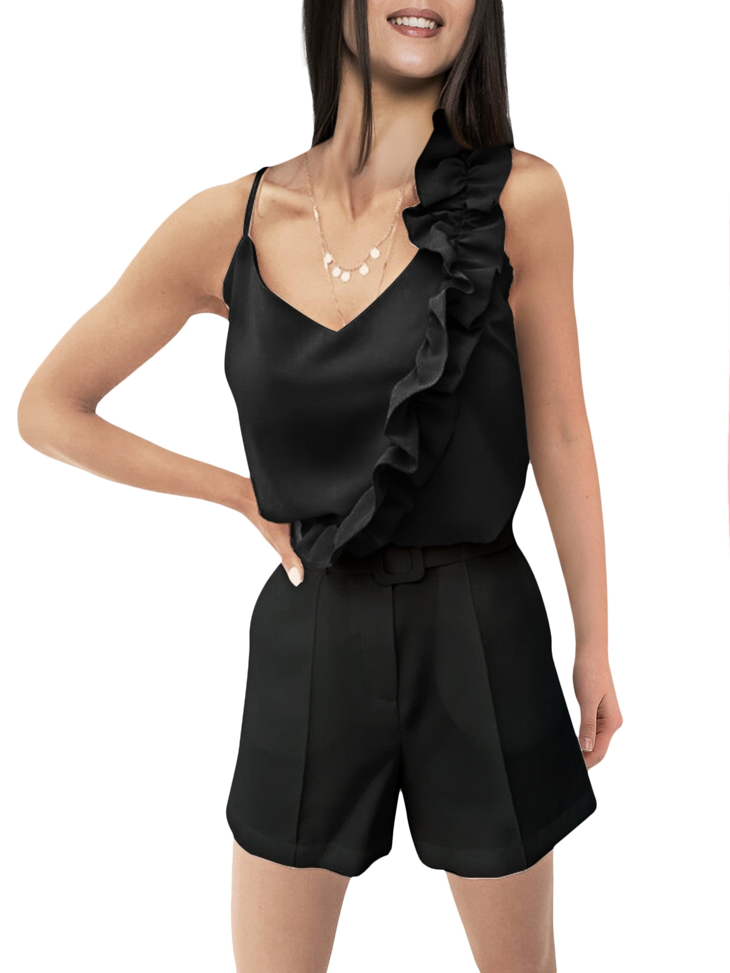Sonja By Sonja Morgan Women's Denise Ruffle Top