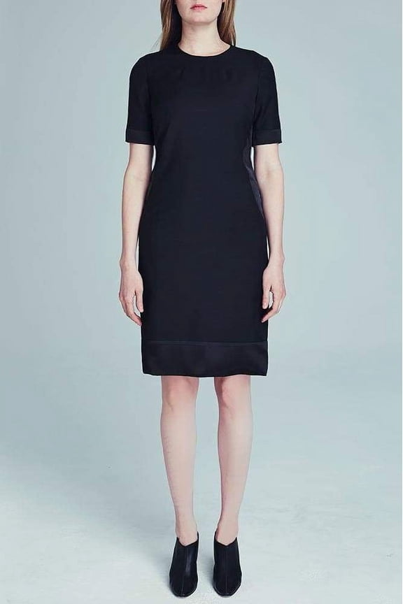 Women's Light Weight Wool Shift Dress