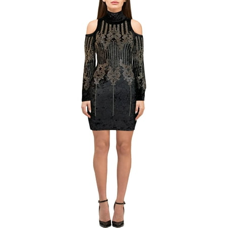 Sonja By Sonja Morgan Women's Vivi Stud Velvet Dress