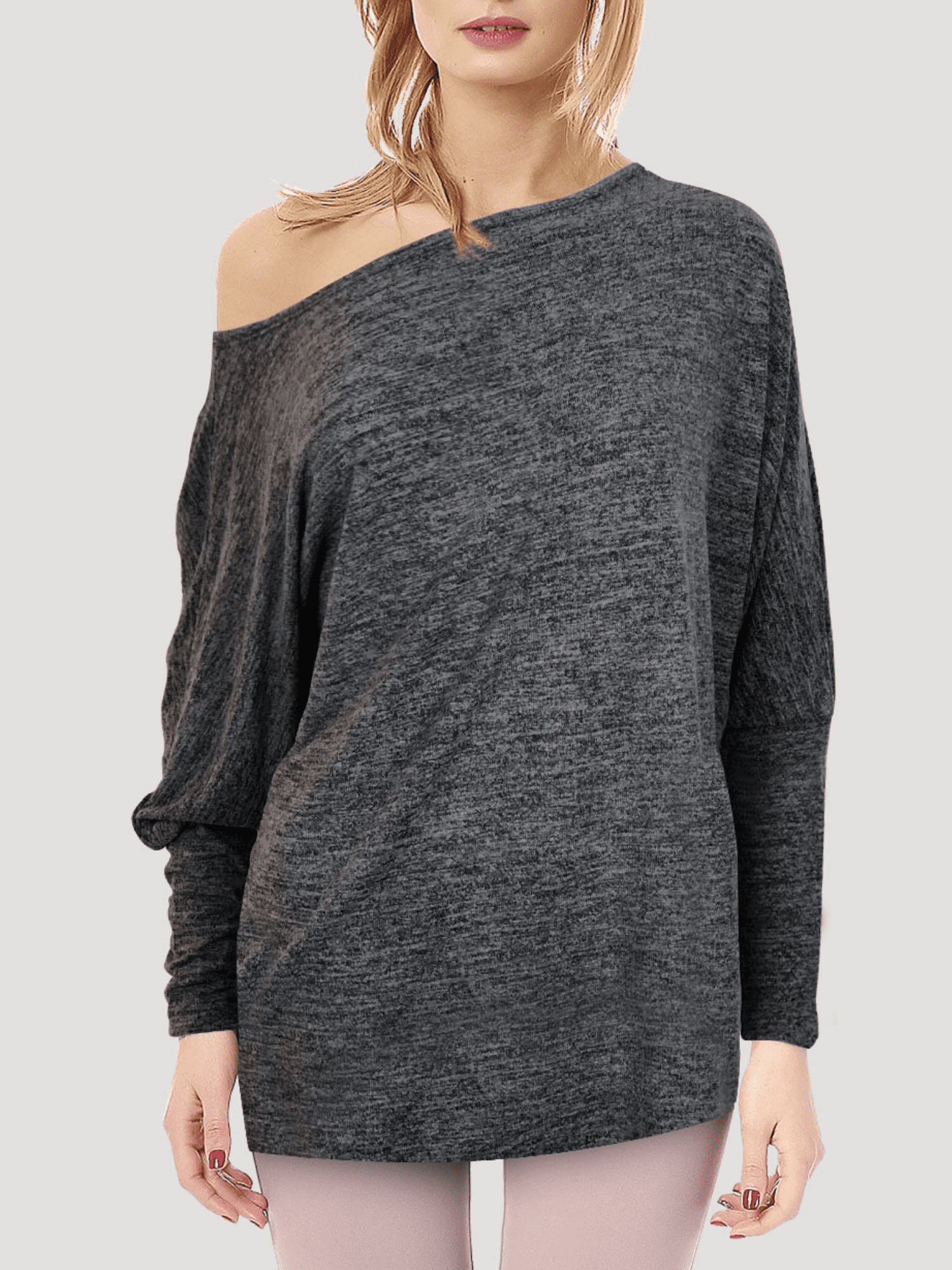 Sonja By Sonja Women's Morgan Bree Boat Neck Batwing Top