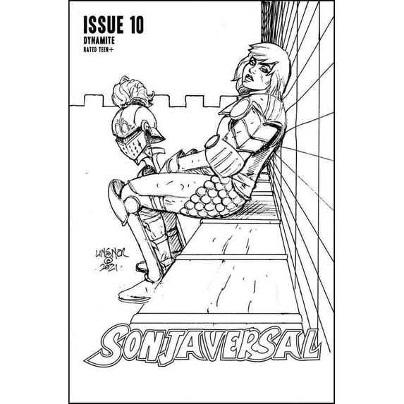 Sonjaversal #10F VF ; Dynamite Comic Book