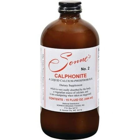 Sonne's - Calphonite Liquid Calcium Supplement #2 - 15 fl. oz.
