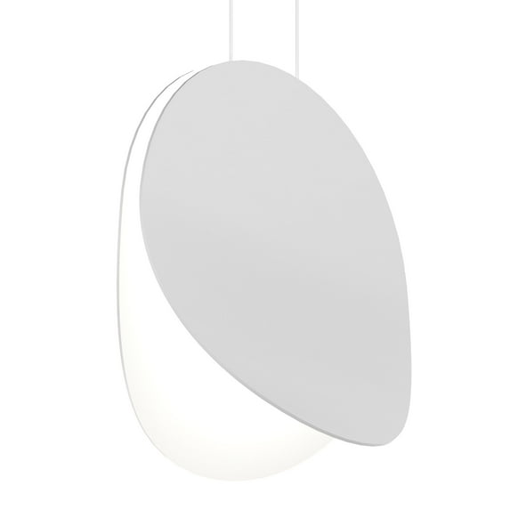 Sonneman 1767-J20 Malibu Discs 14" Wide Pendant - White