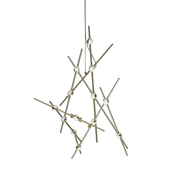 Sonneman 2151.38C Constellation Aquila Minor 13 Light 26" Wide Led Abstract Multi Light