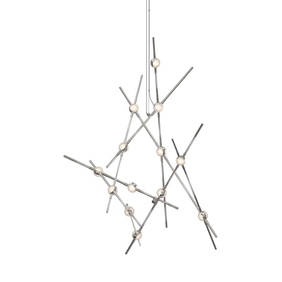 Sonneman 2151 Constellation Aquila Minor 25" Wide Integrated Led Chandelier - Nickel