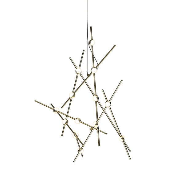 Sonneman 2151.38W Constellation Aquila Minor 13 Light 26" Wide Led Abstract Multi Light