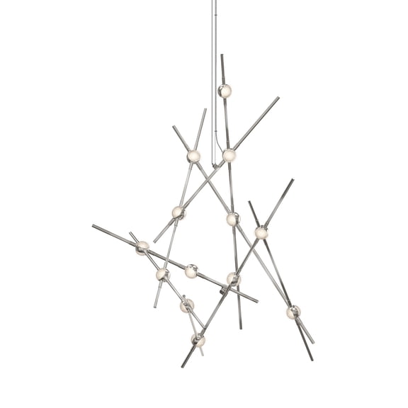 Sonneman 2151.13C-J20 Constellation 26" Wide Chandelier - Nickel