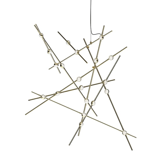 Sonneman 2152.38C Constellation Aquila Major 20 Light 37" Wide Led Abstract Multi Light