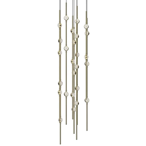 Sonneman 2162.38C-S Constellation Andromeda 26 Light 12" Wide Led Abstract Multi Light