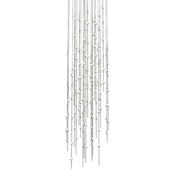 Sonneman 2164.13W-27-J20 Constellation 25" Wide Beaded Chandelier - White