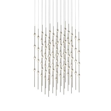 Sonneman 2168.C-27 Constellation Cosmic Cube 100 Light 21" Wide Led Abstract Multi Light