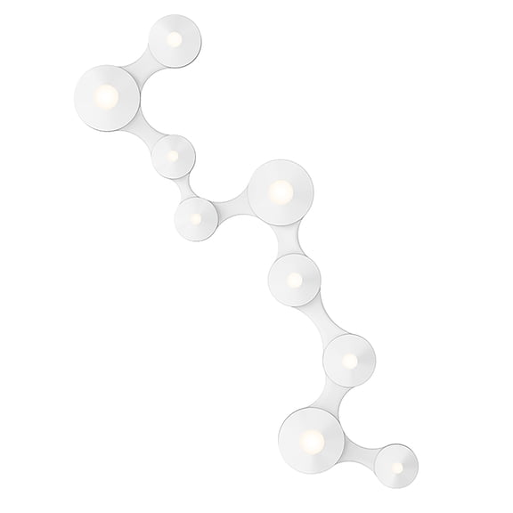 Sonneman 2191-03-01-00-01 Coral Surface 3-Luminaire Led Wall Sconce / Surface Mount -