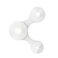 thumbnail image 1 of Sonneman 2191-13 Coral Surface 3 Light 13" Tall Led Wall Sconce - White, 1 of 1