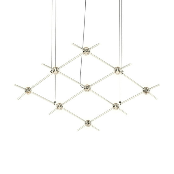 Sonneman 21Q13-Rc3312 Constellation Aquarius Minor 9 Light 67" Wide Led Chandelier -