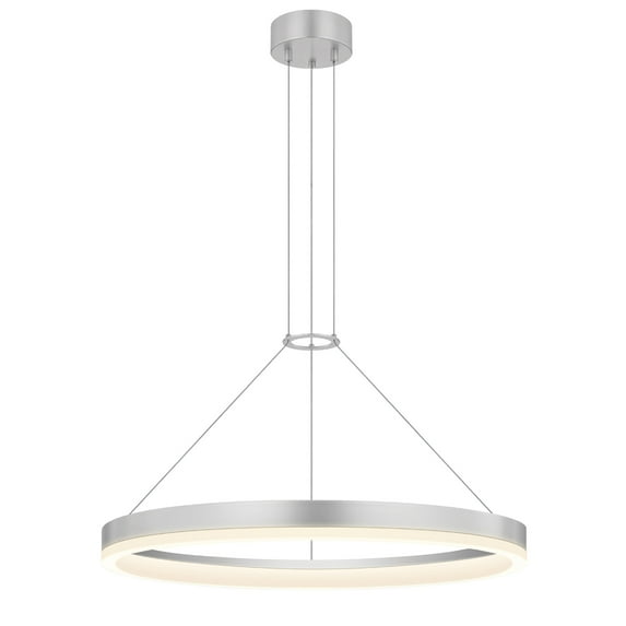 Sonneman 2315 Corona 24" Led Pendant - Silver