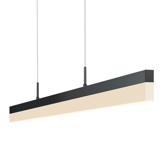 Sonneman 2347.25 Stiletto 44" Wide Linear Led Chandelier - Black
