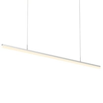 Sonneman 2349 Stiletto 72" Wide Linear Led Chandelier - Silver