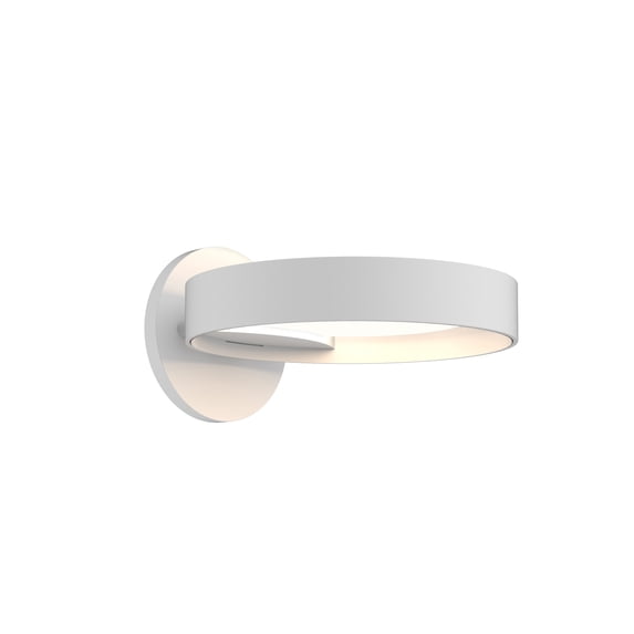 Sonneman 2650.03W Light Guide Ring 1 Light 1-1/2" Tall Led Wall Sconce - White