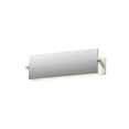 thumbnail image 1 of Sonneman 2700 Aileron 1 Light Led Wall Sconce - Silver, 1 of 2