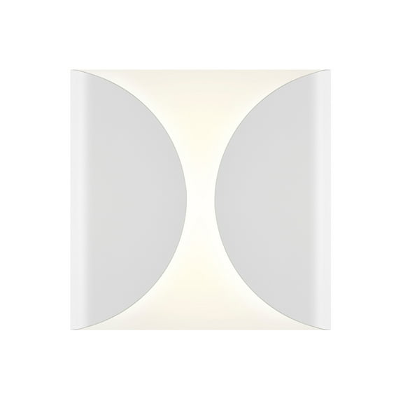 Sonneman 2710-Wl Inside-Out Folds 1 Light 8" Wide Ada Compliant Led Indoor/Outdoor Wall