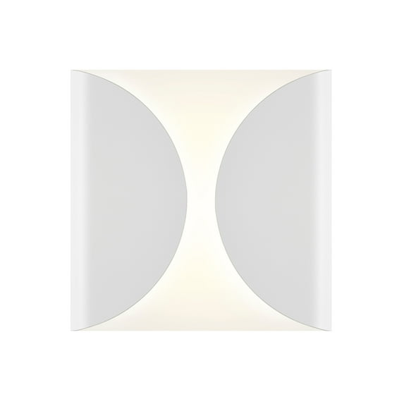 Sonneman 2710-Wl Inside-Out Folds 1 Light 8" Wide Ada Compliant Led Indoor/Outdoor Wall
