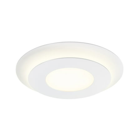Sonneman 2729 Offset 1 Light Led Flush Mount Ceiling Fixture - White