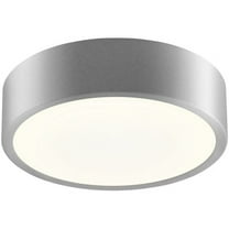 Sonneman 2745 Pi 8" Wide 1 Light Led Flush Mount Ceiling Fixture - Silver