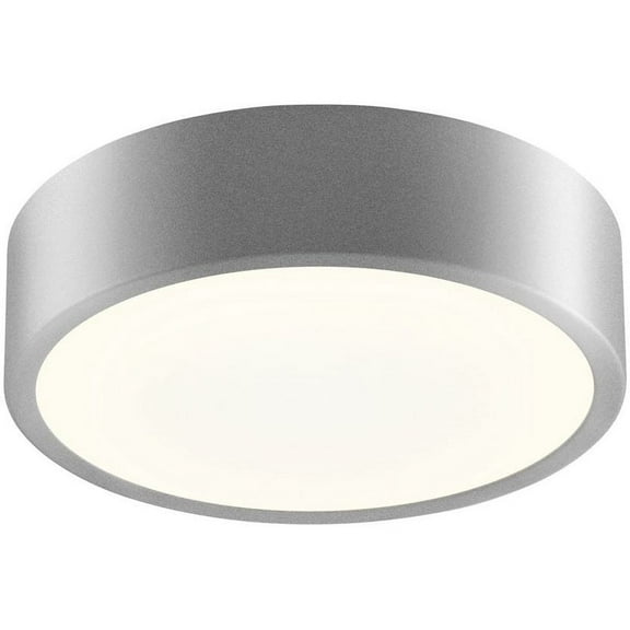 Sonneman 2745 Pi 8" Wide 1 Light Led Flush Mount Ceiling Fixture - Silver