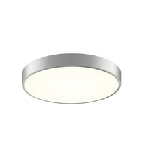 Sonneman 2747 Pi 16" Wide 1 Light Led Flush Mount Ceiling Fixture - Silver