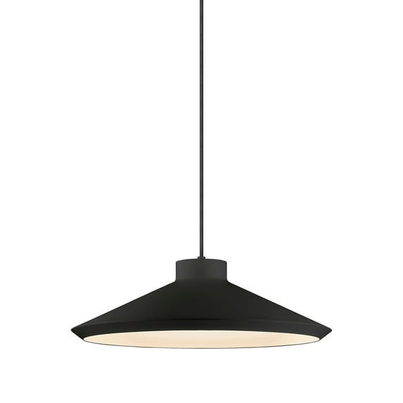 Sonneman 2754-E Koma Edo 1 Light Pendant - Black
