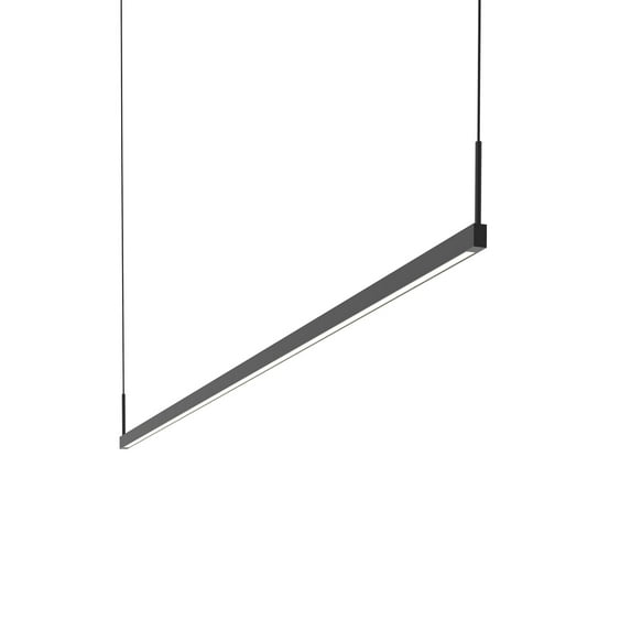 Sonneman 2816-6-J20 Thin-Line 72" Wide Linear Pendant - Black