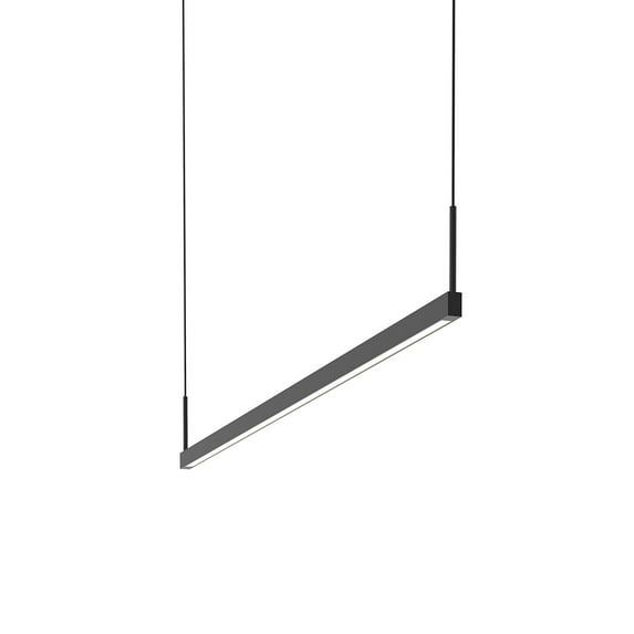 Sonneman 2818-4-27 Thin-Line Two Sided 48" Wide Led Linear Pendant - Black
