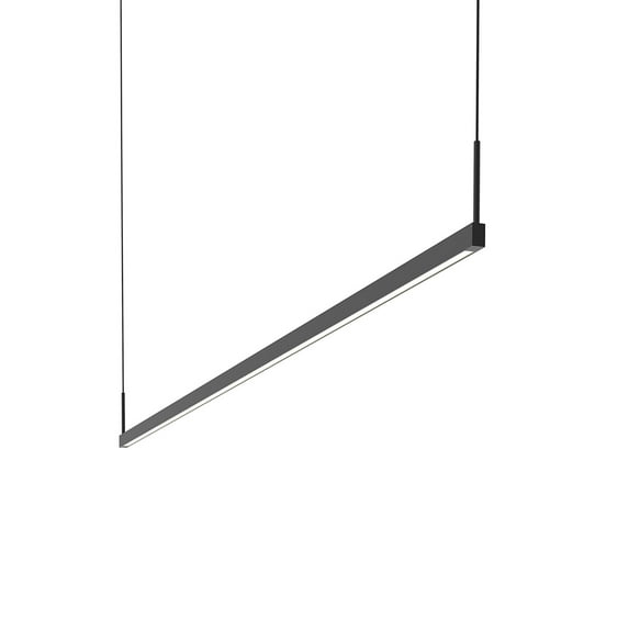 Sonneman 2818-6-27 Thin-Line Two Sided 72" Wide Led Linear Pendant - Black