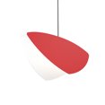 thumbnail image 1 of Sonneman 2901.25-Br Papillons 13" Wide Led Mini Pendant - Black, 1 of 2