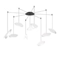 thumbnail image 1 of Sonneman 2905.25W Papillons 9 Light 24" Wide Led Suspension Multi Light Pendant - Black, 1 of 2