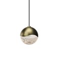 thumbnail image 1 of Sonneman 2912.14-SML Grapes 3" Wide Led Mini Pendant - Brass, 1 of 6