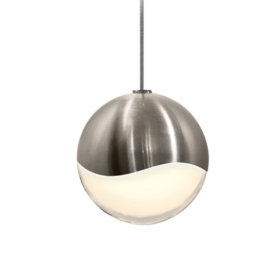 Sonneman 2913.13-MED Grapes 4" Wide Led Mini Pendant - Nickel