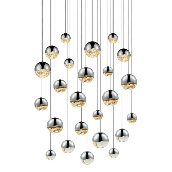 Sonneman Lighting SON-2918.01-AST 24-Light Round Assorted LED Pendant