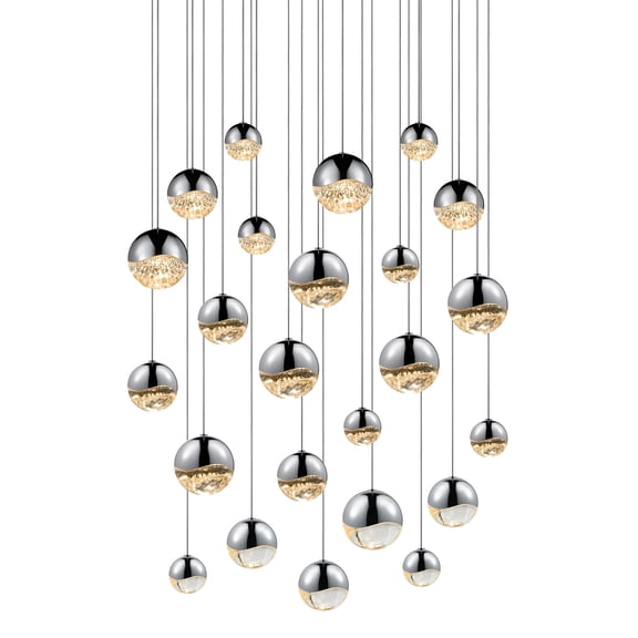 Sonneman Lighting SON-2918.01-AST 24-Light Round Assorted LED Pendant
