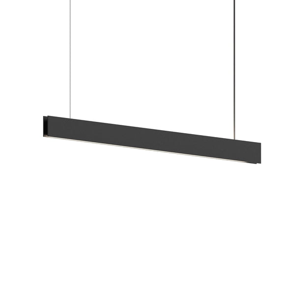 Sonneman 3463.97 Lithe 36" Wide Suspension Linear Pendant - Black