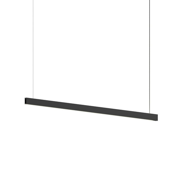 Sonneman 3466 Lithe 72" Wide Suspension Linear Pendant - Black