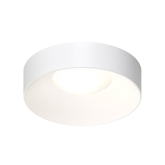 Sonneman 3736-18-30 Ilios 18" Wide Led Flush Mount Drum Ceiling Fixture - White