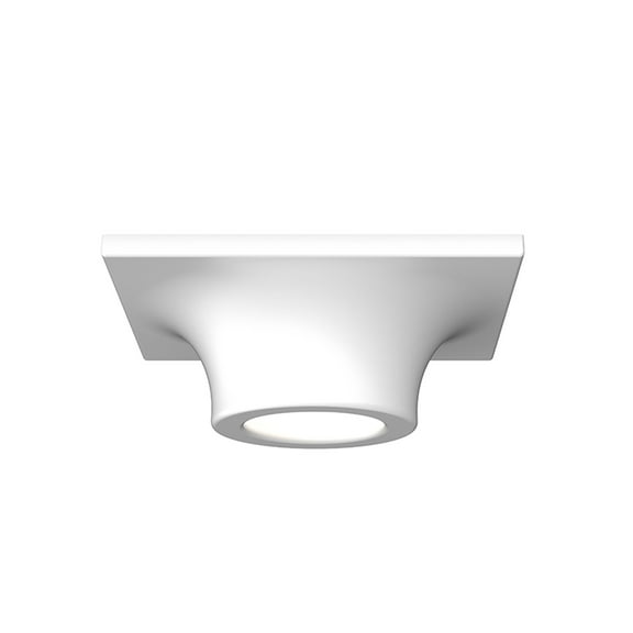 Sonneman 3740 Zoom 6" Wide Led Flush Mount Ceiling Fixture - White