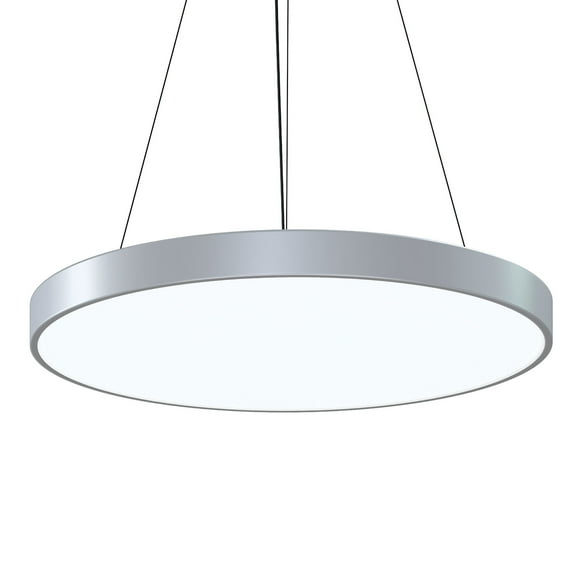 Sonneman 3745-30-35 Pi 30" Wide Led Suspension Pendant - Silver