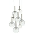 thumbnail image 1 of Sonneman 3768 Bubbles 8 Light 29" Wide Multi Light Pendant - Nickel, 1 of 6